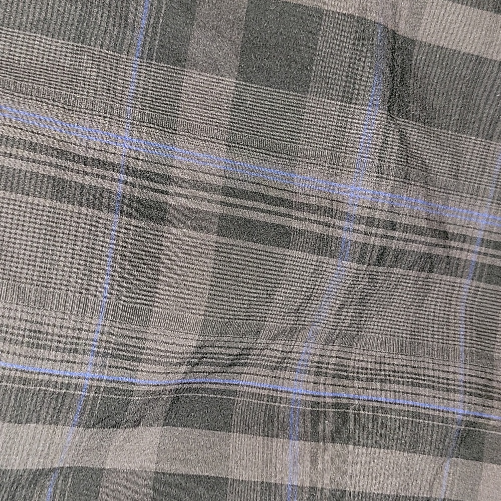 Apt 9 mens casual shorts no pleats Black Plaid Size 42 - Picture 9 of 11